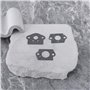 LT Easiyl Lot de 4 joints de diaphragme de carburateur RB-K93 compatibles avec les débroussailleuses Echo GT225, PAS225, SRM225,