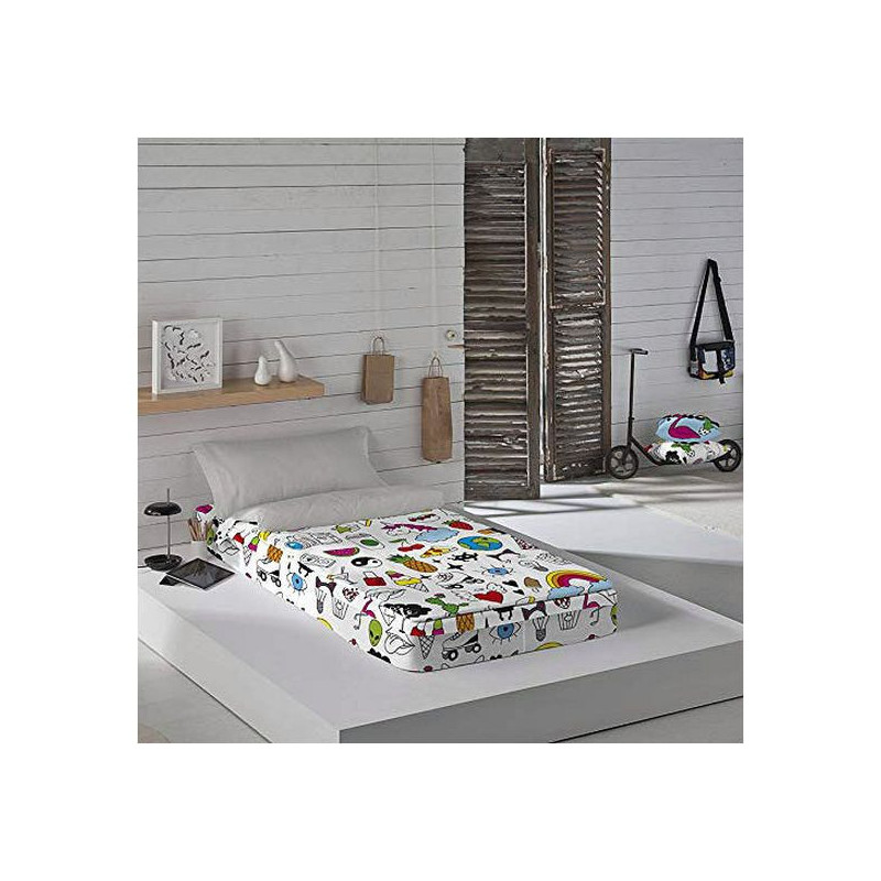 Couette rembourrée Costura Cool Icons (90 x 190 cm) (Lit 1 personne)