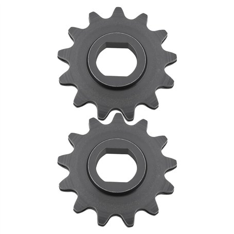 Briny River Lot de 2 pignons de moteur en métal MY1020 25H 13T pour scooter électrique