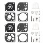 Briny River 2 Ensembles Kit de Réparation de Diaphragme de Carburateur Compatible avec Zama RB-47 C1Q-E3 C1Q-E4 C1Q-E6A C1Q-W11