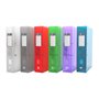 Oxford Lot de 6 classeurs à levier A4 en plastique translucide de couleurs assorties