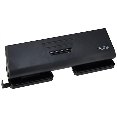 Rapesco PF75P0B1 75-P Perforatrice à 4 Trous