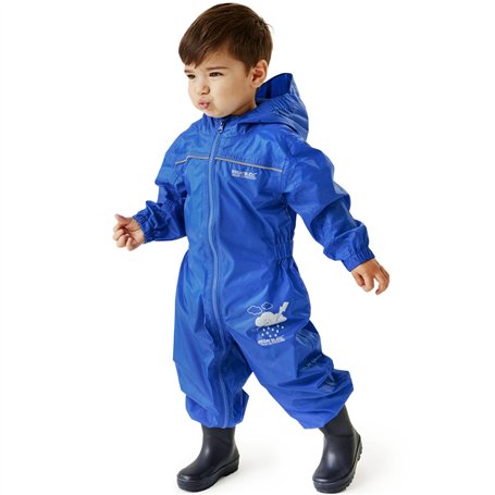 Regatta Puddle IV - Combinaison imperméable - Mixte Enfant - -Bleu (Oxford Blue)-Taille: 12 - 18 mois (86 EU)
