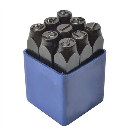 Faithfull Jeu de pointeaux à chiffre 8 mm (Import Grande Bretagne)