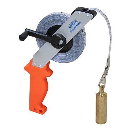 Faithfull Tools FAITMD30 Ruban à mesurer pour réservoir d'huile avec Poids en Laiton 30 m