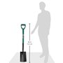Faithfull Tools FAIESSBSE Essentials Bêche à bordure Vert 14,5 x 93 x 10 cm