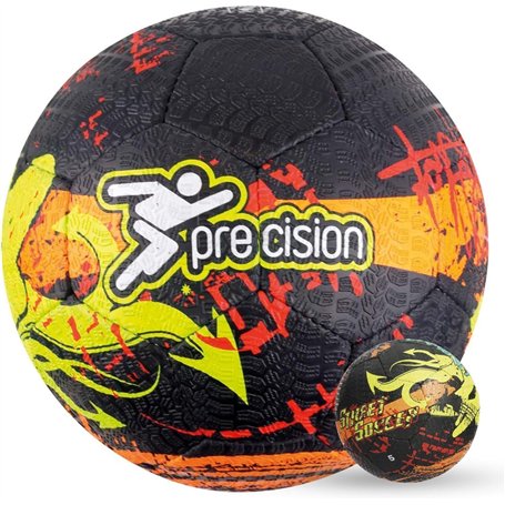 Precision Training Street Mania Ballon de Football en Asphalte à Surface Dure Taille 4