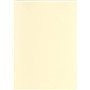 DJP Lot de 50 feuilles de papier cartonné couleur crème ivoire A5 160 g/m² pour imprimante photocopieuse