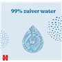 Huggies lingettes bébé Pure - 18 paquets de 56 lingettes (1008 lingettes) - 99% d'eau pure - sans parfum - fibres naturelles - n