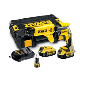 DEWALT DCF620M2K-QW - Atornillador Panel yeso sin escobillas XR 18V Li-Ion 4Ah DEWALT DCF620M2K-QW - Atornillador Panel yeso sin escobillas XR 18V Li-Ion 4Ah