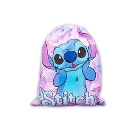 Disney Lilo & Stitch Sac à cordon de serrage pour l'école et la natation, rose, taille unique Disney Lilo & Stitch Sac à cordon de serrage pour l'école et la natation
