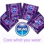 Skins Préservatifs Extra Larges Big Box - Préservatifs XL en vrac, paquet de 100 avec lubrification supplémentaire pour plus de 