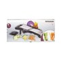 Fackelmann 685506 Mandoline professionnelle, mandoline manuelle, tranche légumes, mandoline pour légumes, mandoline de cuisine,