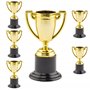 Baker Ross Lot de 6 Mini Trophées Dorés - Idéal comme cadeau de remise de prix