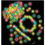 Baker Ross Perles fluorescentes (Paquet de 200) - Loisirs créatifs pour Enfants et Adultes EF344, Bleu,Noir