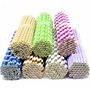 Pailles en papier fantaisie 120 pailles en vrac biodégradables sans plastique