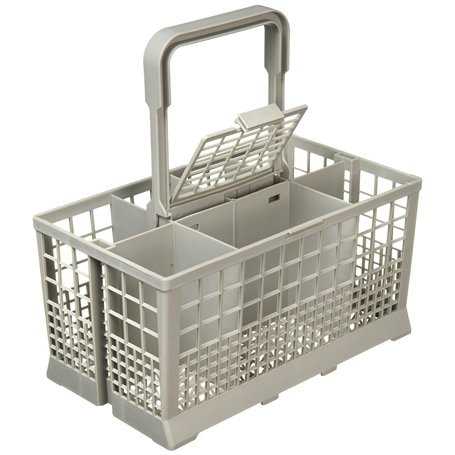 Paxanpax Universel Panier à Couverts pour lave-vaisselle Bosch/ Hotpoint/ Neff/ Siemens/ Smeg gris 68-BS-01