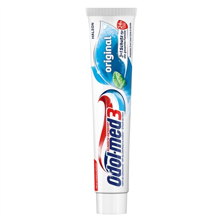 Odol-med3 Dentifrice original avec protection 3 en 1 pour dents fortes