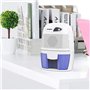 Senelux Mini déshumidificateur d'air portable puissant de 500 ml - Petit déshumidificateur efficace et stable - Absorbeur d'humi