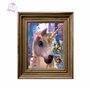 3D LiveLife Affiche Murales Lenticulaires Licorne Mignone de Deluxebase. Poster Fantaisie 3D sans Cadre. Décoration Murale Parfa