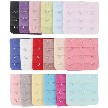 TRIXES Lot de 18 extensions de soutien-gorge pour femme