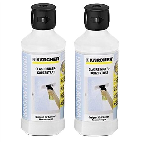 Karcher RM500 Lot de 2 nettoyants concentrés pour vitres 500 ml