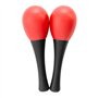 Mad About MAR01 Mini Maracas en Rouge Oeuf Shaker Maracas Paire de Percussions pour écoles et groupes de Percussion