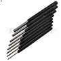 Jeu de chasse-goupilles axe parallèle à la dérive - 9,5 mm 2,4 mm métrique poinçons Bergen 8pc