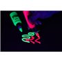 Moon Glow Neon UV Peinture pour tissu – Peinture pour tissu pour vêtements, t-shirts, sacs, chaussures et toile, multicolore, 12
