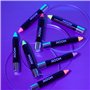 Moon Glow Neon UV Glitter Bâton de peinture pour le visage/crayon de maquillage pour le visage et le corps – Brille brillamment 