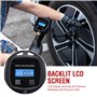 ORAZIO 4 en 1 Manometre Pression Pneu Gonfleur Pneu Numérique 230 PSI avec Écran LCD, Accessoire Compresseur à Air Outil de Pneu