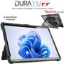 TECHGEAR DuraTUFF Coque pour Microsoft Surface Pro 11/Pro 10/Pro 9 [compatible clavier Signature] Coque résistante aux chocs ave