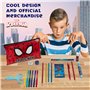Marvel Spiderman Trousse Scolaire et Kit Papeterie Garcon avec Fournitures Scolaires Incluse, Cadeau pour Enfant