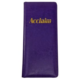 Acclaim Support rigide pour cartes de score de bowling légèrement rembourré aspect cuir synthétique 23 cm x 11 cm avec clip à re Acclaim Support rigide pour cartes de score de bowling légèrement rembourré aspect cuir synthétique 23 cm x 11 cm avec clip à re