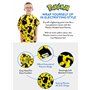 Pokémon Serviette pour garçons ou Filles | Poncho de Bain à Capuche Pikachu pour Enfants | Serviettes de Piscine, de baignade et