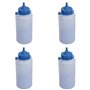Lot de 4 recharges de craie bleue pour tracer des briques