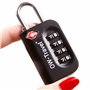OW-Travel Cadenas TSA pour Valise. Cadenas Code 4 Chiffres Antivol pour Bagages Casier Rangement Tente Camping. TSA Bagages Comb