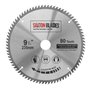 Saxton TCT TCT23580T Lame de scie circulaire à bois - 235 x 30 mm x alésage x 80 dents pour Bosch Makita Dewalt