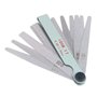 TRIXES Outil de mesure pour bougies jauge d'épaisseur 0,02 à 1,0 mm comportant 17 lames acier