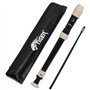 Tiger REC4-BK Flûte à bec - 3 pièces - Noir
