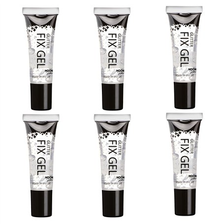 Glitter Fix Gel par Moon Glitter - adhésif cosmétique paillettes pour le visage et le corps. Pour les paillettes fines