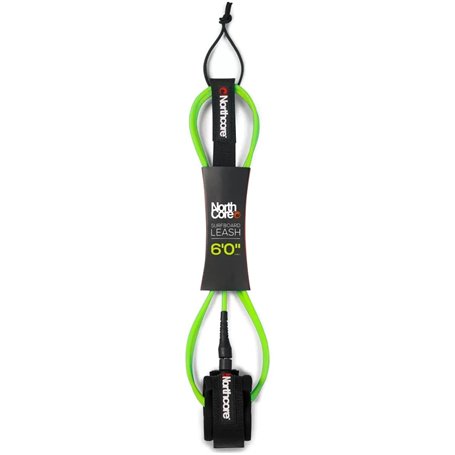 Northcore Leash De Planche De Surf 6 Pieds 2024 NOCO54G - Green