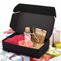 Kurtzy Boite Cadeau Noir Kraft (Lot de 20) - Boite Cadeau Vide de 19 x 11 x 4,5 cm - Boite Carton Cadeau Emballage Facile à Asse