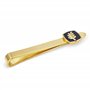 THE MASONIC COLLECTION Pince à cravate pour homme avec symbole de feuille d'acacia - Attrayant - Symbole maçonnique - Idéal pour