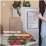 Smart Panda Calendrier Magnétique Pour Frigo - Planifier Les Repas Familiaux, Listes De Courses ou Une Aide A L’étude - Tableau 