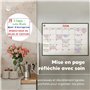 Smart Panda A3 Calendrier Magnétique Pour Frigo - Planifier Les Repas Familiaux, Listes De Courses ou Une Aide A L’étude - Table