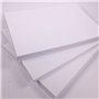 Lot de 100 feuilles de papier cartonné A6 blanc brillant 180 g/m² 230 microns pour travaux manuels