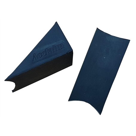 Acclaim Lot de 2 bols de bowling antidérapants en caoutchouc noir 5