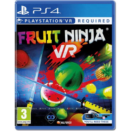 VR Fruit Ninja PS-4 UK multi [Import anglais]