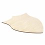 Creative Deco 2 x Formes Bouclier Bois | 30x24cm | Découpes Contreplaqués Non Peints | Decoration Tag Ornement Suspendus à Accro